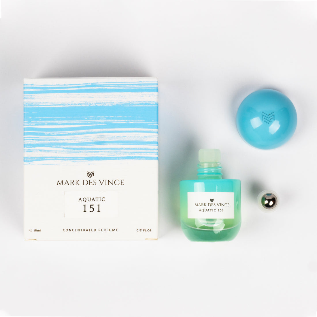 Mark Des Vince Aquatic 151 Concentrated Perfume Oil For Unisex 15ML