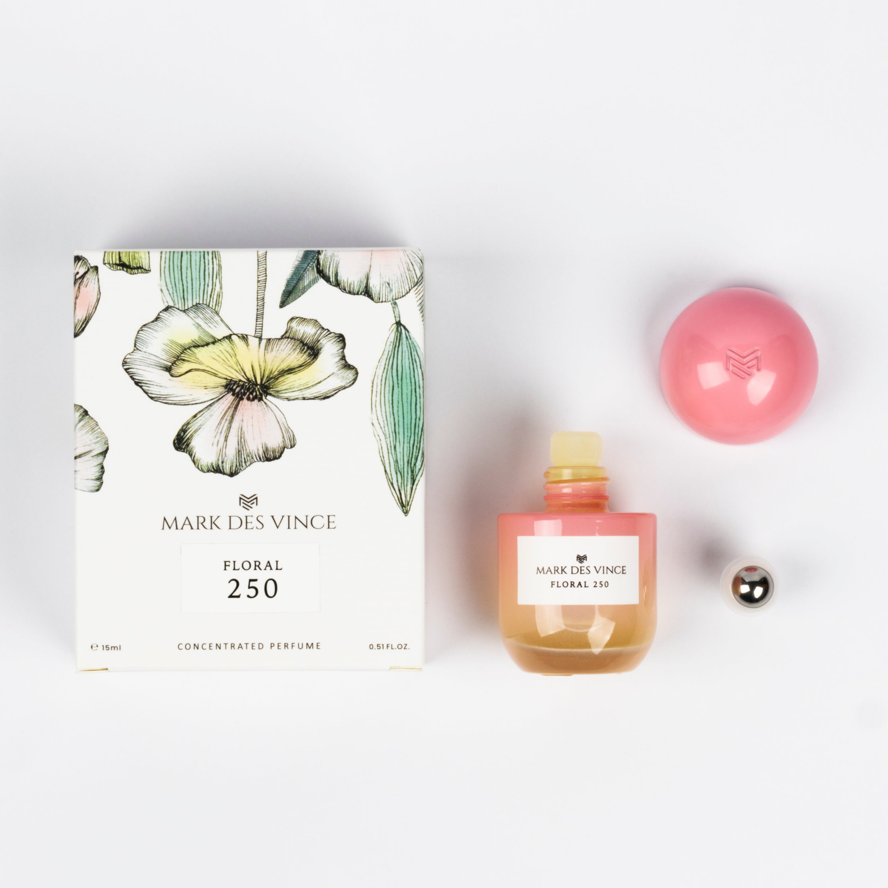 Mark Des Vince Floral 250 Concentrated Perfume Oil For Unisex 15ML