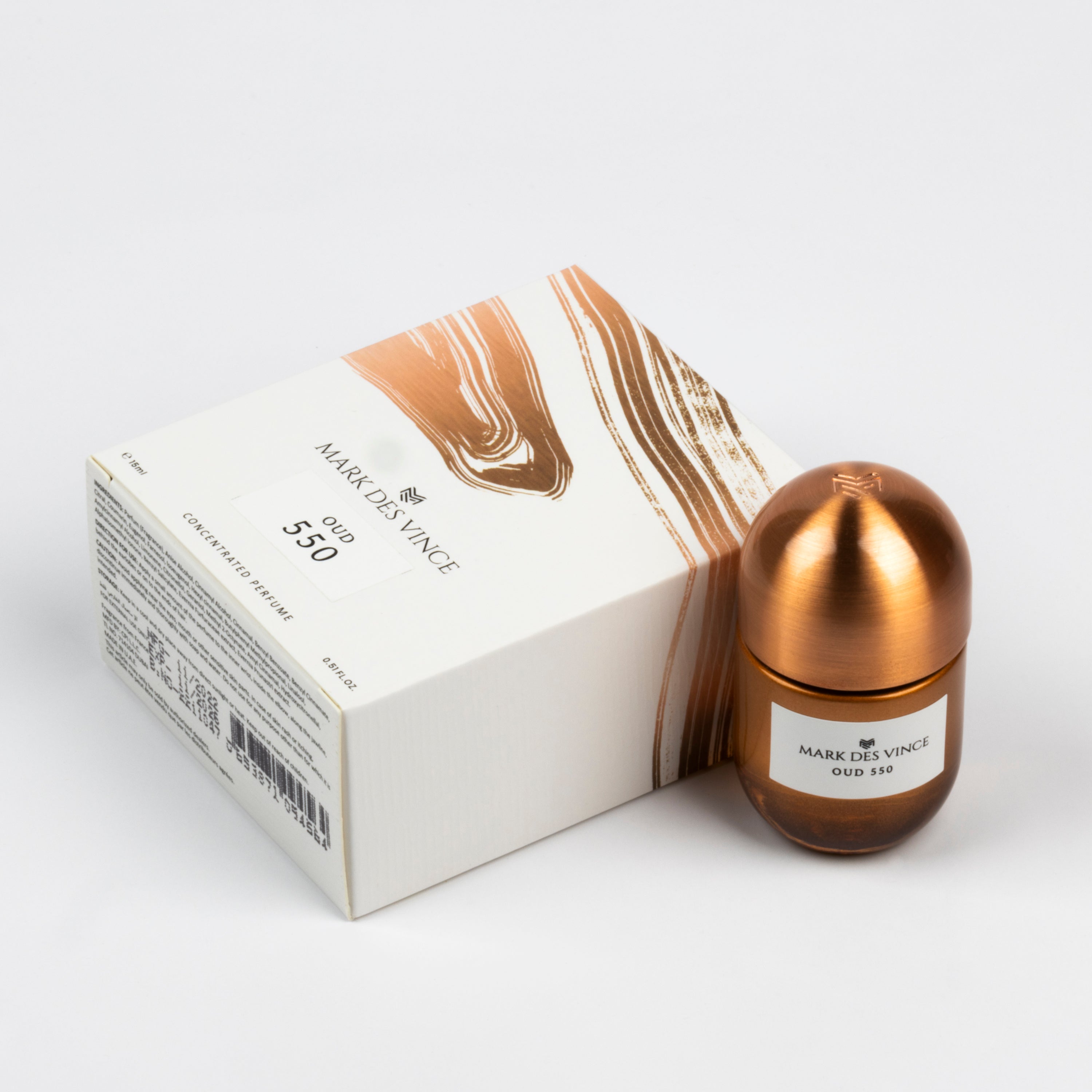 Mark Des Vince Oud 550 Concentrated Perfume Oil For Unisex 15ML
