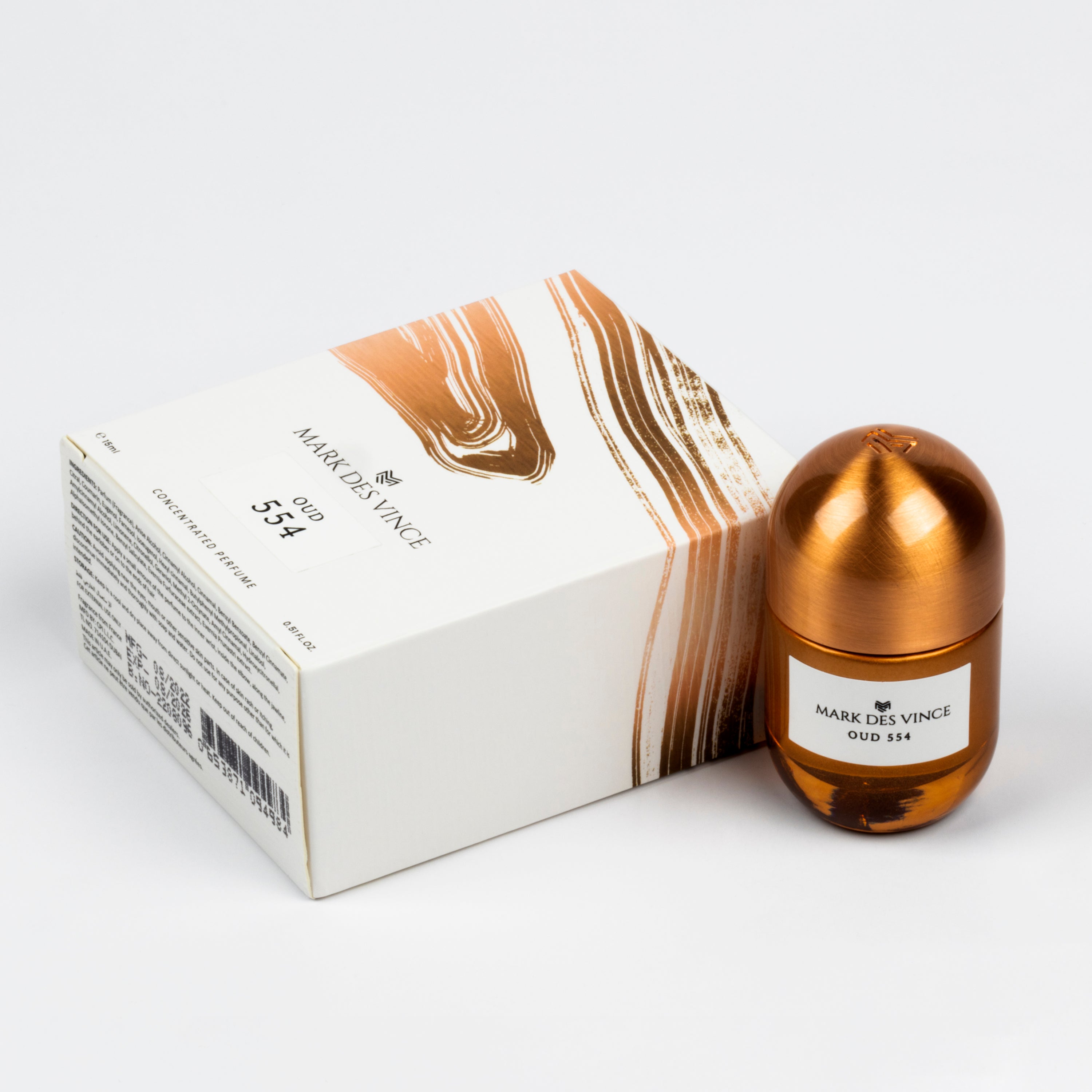 Mark Des Vince Oud 554 Concentrated Perfume Oil For Unisex 15ML