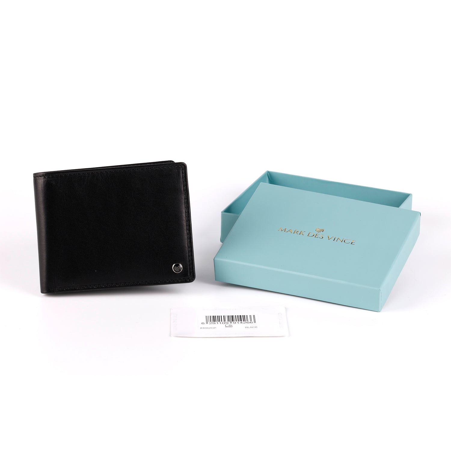 Mark Des Vince Wallet 4662CP Black