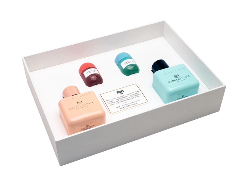 Mark Des Vince Fabulous and Aqua Man Celebration Perfume Set For Unisex
