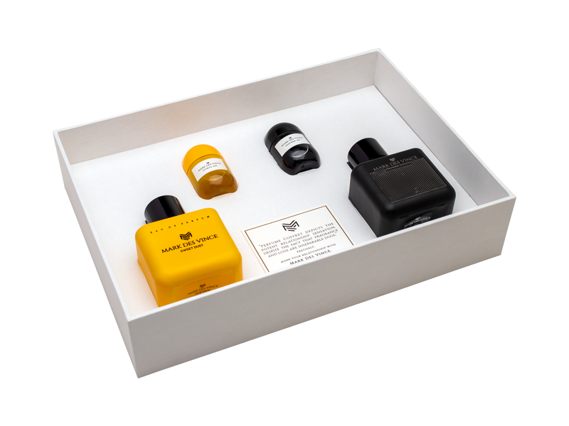 Mark Des Vince Sweet Dust and Stranger Edition Celebration Perfume Set For Unisex
