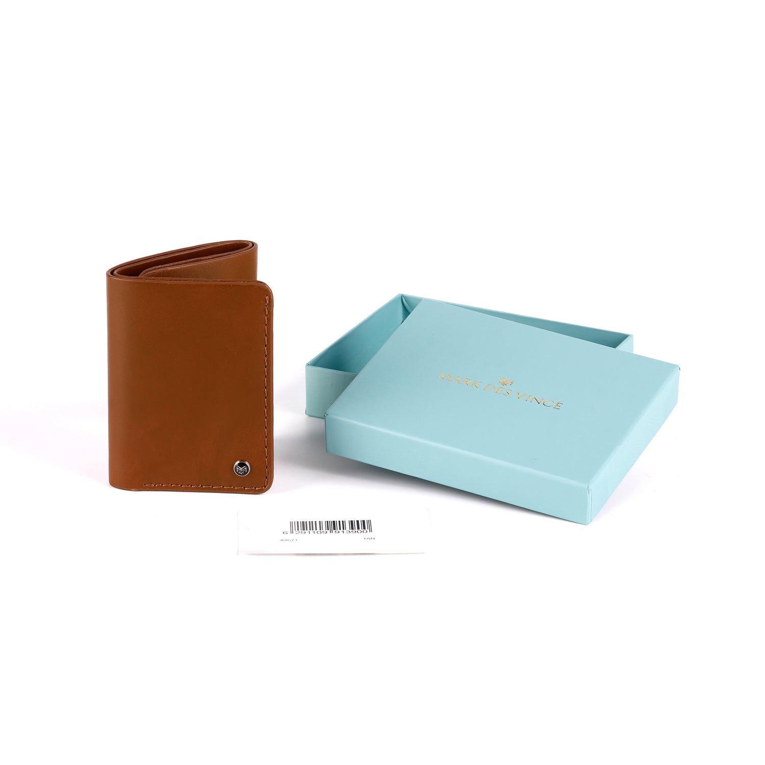 Mark Des Vince Wallet 4671 Tan