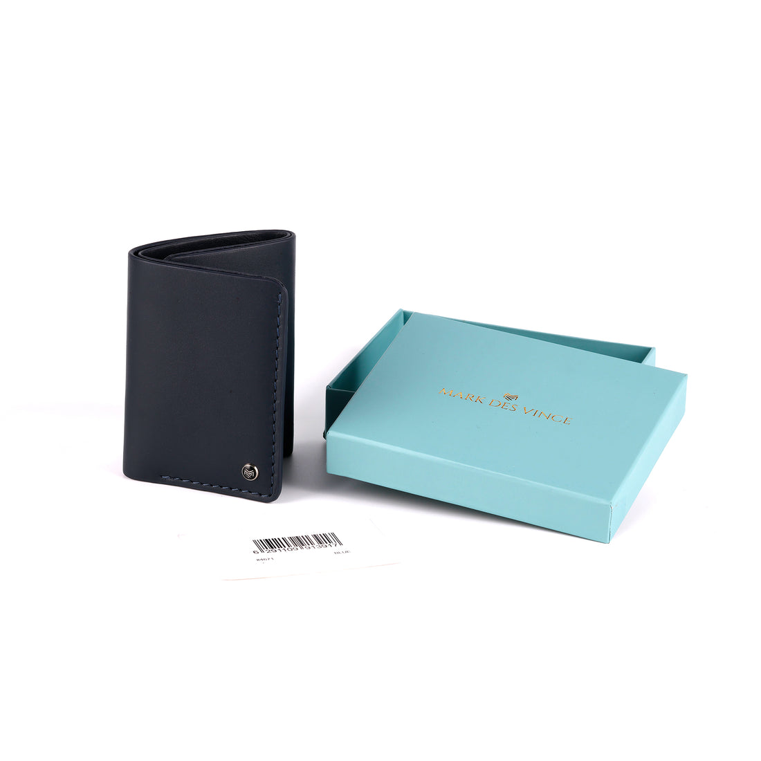 Mark Des Vince Wallet 4671 Blue