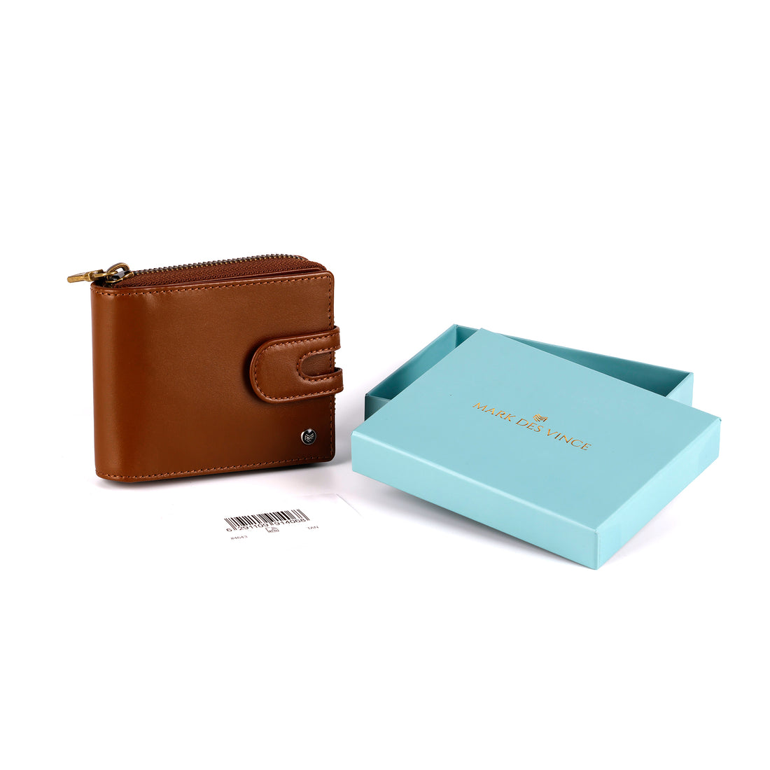 Mark Des Vince Wallet 4643 Tan